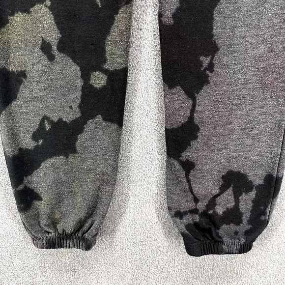 FireHouse Jogger pants‎ Fleece Kids Large Gray Black Tie dye elastic waist - Picture 8 of 13